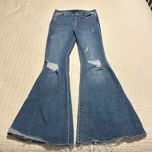 Sincerely Jules flare jeans size 1 waist 25
